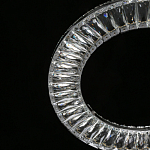 Люстра круглая с прозрачной хрустальной рамкой Maude Crystal Light варинант исполнения - 8 | Loft Concept в Красноярске