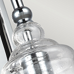 Бра с плафоном в форме колокола из прозрачного стекла с пузырьками Feiss варинант исполнения - 4 | Loft Concept в Красноярске