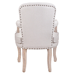 Кресло Aubrey Classical Armchair beige flax варинант исполнения - 3 | Loft Concept в Красноярске