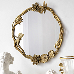 Настенное зеркало в бронзовой раме Eden Garden варинант исполнения - 4 | Loft Concept в Красноярске