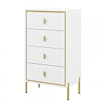 Комод белый высокий с ящиками Antique Order варинант исполнения - 1 | Loft Concept в Красноярске