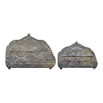 Набор из двух шкатулок с эффектом патинирования Austronesian Caskets варинант исполнения - 1 | Loft Concept в Красноярске