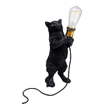 Настольная лампа Черный кот варинант исполнения - 1 | Loft Concept в Красноярске