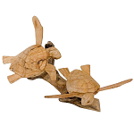 Статуэтка из дерева черепахи Animals of the World 25 варинант исполнения - 3 | Loft Concept в Красноярске