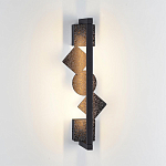 Светодиодное бра черного цвета Suprematism Ice Crack варинант исполнения - 3 | Loft Concept в Красноярске
