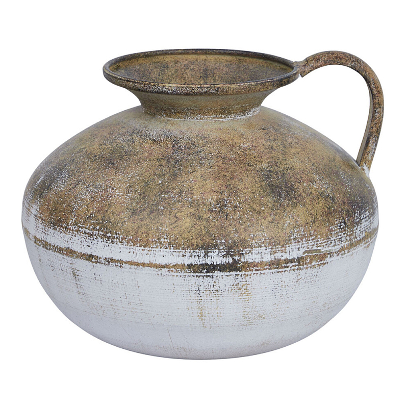 Ваза металлическая с ручкой Bygone Era  в Красноярске | Loft Concept 