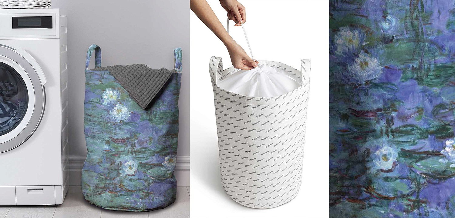Корзина Lilies Impressionism Basket Корзина Lilies Impressionism Basket - Loft-Concept в Красноярске