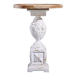 Приставной столик с резным античным узором Antique Engraving варинант исполнения - 2 | Loft Concept в Красноярске