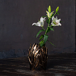 Ваза «Золотая» варинант исполнения - 2 | Loft Concept в Красноярске