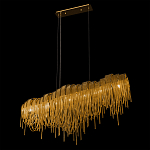 Люстра подвесная с металлическими дугами и длинными цепочками 115 см Atlantis Chain варинант исполнения - 7 | Loft Concept в Красноярске