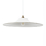 Подвесной вязаный белый светильник «Токио»  варинант исполнения - 1 | Loft Concept в Красноярске