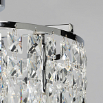 Потолочный светильник круглый с прозрачными подвесками Lunet варинант исполнения - 13 | Loft Concept в Красноярске