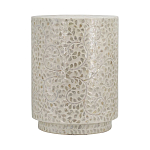 Приставной столик с рисунком из раковин устриц Bone Inlay варинант исполнения - 2 | Loft Concept в Красноярске