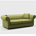 Мебельная ткань Шенилл светло-зеленый цвет 142 см T4-51 варинант исполнения - 4 | Loft Concept в Красноярске