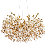 Люстра с хрустальными подвесками Fairytree Gold Crystal Chandelier 10 варинант исполнения - 1 | Loft Concept в Красноярске