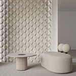 Гипсовая 3D Панель DRAGON SCALE - B варинант исполнения - 1 | Loft Concept в Красноярске