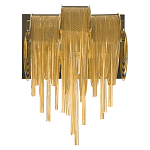 Бра с перфорированными металлическими дугами и цепочками 22 см Atlantis Chain варинант исполнения - 3 | Loft Concept в Красноярске