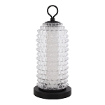 Настольная лампа с прозрачным факутрным стеклянным плафоном Sonora варинант исполнения - 2 | Loft Concept в Красноярске