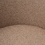 Кресло вращающееся черно-золотая рогожка Julia Armchair Golden Belt варинант исполнения - 4 | Loft Concept в Красноярске