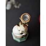 Подсвечник в виде кошки из фарфора с бронзовыми элементами Paradise Cat варинант исполнения - 6 | Loft Concept в Красноярске