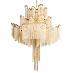 Люстра металлическая Rain of metal варинант исполнения - 1 | Loft Concept в Красноярске