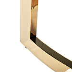 Столик журнальный золотой с темным стеклом Tastiness варинант исполнения - 2 | Loft Concept в Красноярске