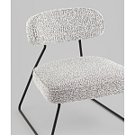 Кресло лаунж Kate букле серый варинант исполнения - 2 | Loft Concept в Красноярске