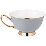 Чайная пара из фарфора 200 мл Grey Tea Porcelain Set варинант исполнения - 2 | Loft Concept в Красноярске