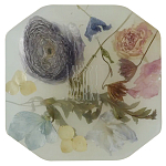 Шкатулка из эпоксидной смолы с цветами белая Epoxy Resin Square Box White варинант исполнения - 1 | Loft Concept в Красноярске