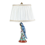 Настольная лампа с абажуром и основанием в виде попугая Parrot Table Lamp варинант исполнения - 1 | Loft Concept в Красноярске