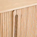 Длинный низкий буфет с 2-мя раздвижными дверцами Toinette Light Cupboard варинант исполнения - 12 | Loft Concept в Красноярске