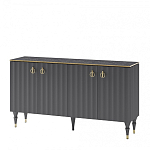 Консоль с фасадами цвета графит Antique Order Graphite варинант исполнения - 2 | Loft Concept в Красноярске