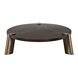 Стол журнальный низкий Dominant темный орех