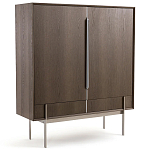 Шкаф из серого дуба Sawada Gray Oak Cabinet варинант исполнения - 2 | Loft Concept в Красноярске