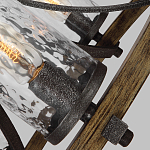 Люстра с цилиндрическим плафонами из толстого волнистого стекла в индустриальном стиле Feiss варинант исполнения - 16 | Loft Concept в Красноярске