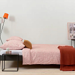 Постельное белье розового цвета с рисунком 150х200 см Blossom Essence варинант исполнения - 3 | Loft Concept в Красноярске