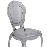 Прозрачный стул серый LOUIS GHOST CHAIR Grey варинант исполнения - 4 | Loft Concept в Красноярске