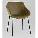 Стул Ashby экокожа зелёный варинант исполнения - 1 | Loft Concept в Красноярске