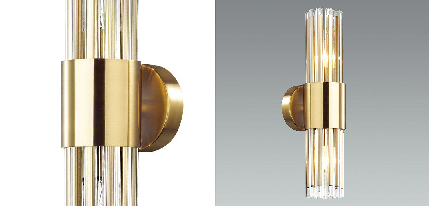 Бра Gladwin Glass Tube Wall Lamp Бра Gladwin Glass Tube Wall Lamp - Loft-Concept в Красноярске