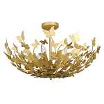 Потолочный светильник с абажуром оформленным в виде стаи бабочек Eternal Butterflies варинант исполнения - 2 | Loft Concept в Красноярске