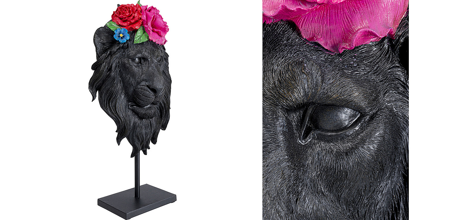 Статуэтка Lion and Flowers Статуэтка Lion and Flowers - Loft-Concept в Красноярске