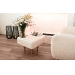 Керамический столик на деревянных ножках «Квадро» варинант исполнения - 8 | Loft Concept в Красноярске