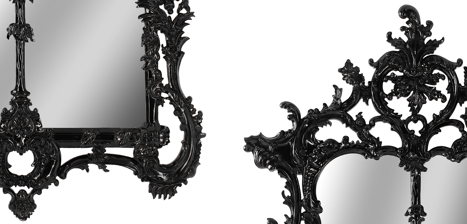 Зеркало Emblemes Mirror Black Wood Зеркало Emblemes Mirror Black Wood - Loft-Concept в Красноярске