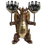 Подсвечник в виде дракона Dragon with Two Candlesticks варинант исполнения - 5 | Loft Concept в Красноярске
