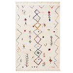 Ковер с графическим разноцветным узором Vinridio Bо  Multi варинант исполнения - 1 | Loft Concept в Красноярске