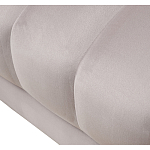 Диван двухместный велюровый бежевый Facilities Status варинант исполнения - 3 | Loft Concept в Красноярске