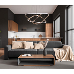 Люстра с подвесами в форме треугольников Niamh Barry варинант исполнения - 11 | Loft Concept в Красноярске