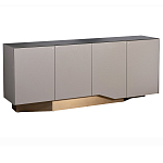 Комод со стеклянной столешницей и с выдвижными ящиками Minimalist Accent варинант исполнения - 1 | Loft Concept в Красноярске