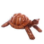 Статуэтка в виде черепахи деревянная Turtle world варинант исполнения - 2 | Loft Concept в Красноярске