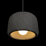 Подвесной светильник с цилиндрическим фактурным абажуром Sergey Makhno варинант исполнения - 5 | Loft Concept в Красноярске